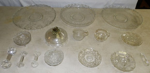 Lot of Glass Items