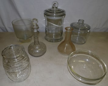Lot of Glass Items