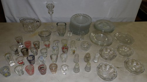 Lot of Glass Items