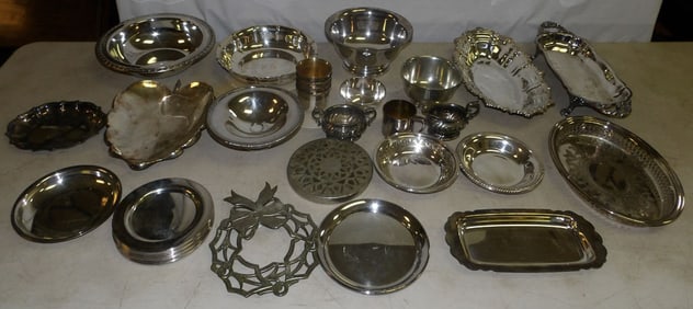 Lot of Silver Plated Items