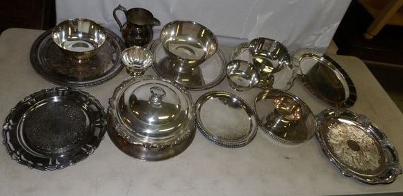 Lot of Silver Plated Items