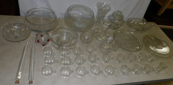 Lot of Glass Items