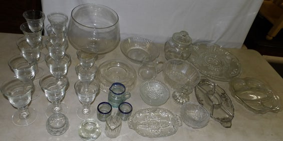 Lot of Glass Items