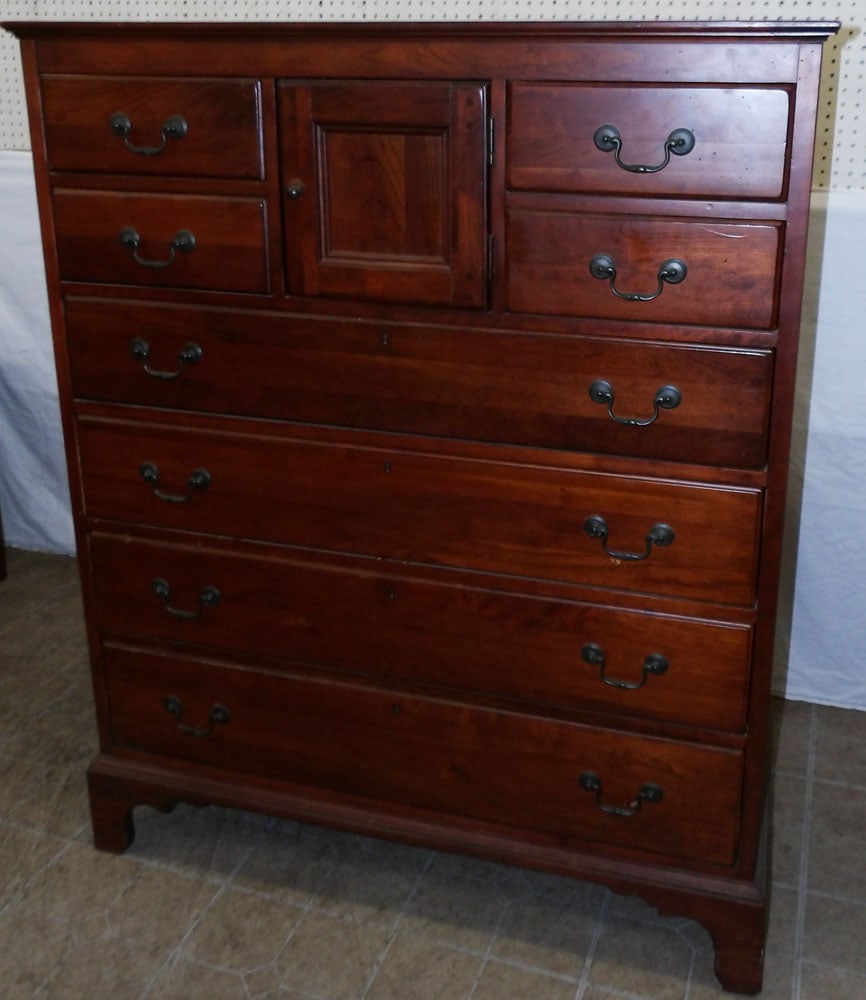 Bob Timberlake cherry 8 drawer one door chest by Lexington (1 of 8)