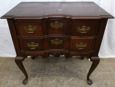 cherry 2 drawer lowboy
