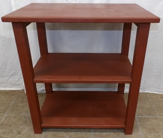 painted 3 tier stand