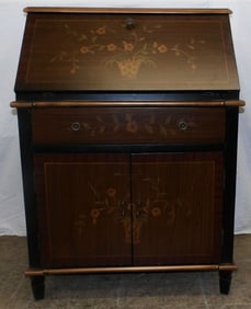 painted slant front desk