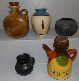lot of pottery items