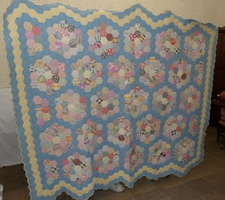 antique handmade quilt