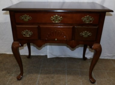 cherry Queen Anne style lowboy