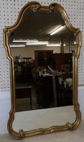gilded frame mirror