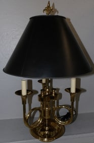 brass bugle lamp