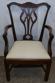 antique mahogany arm chair
