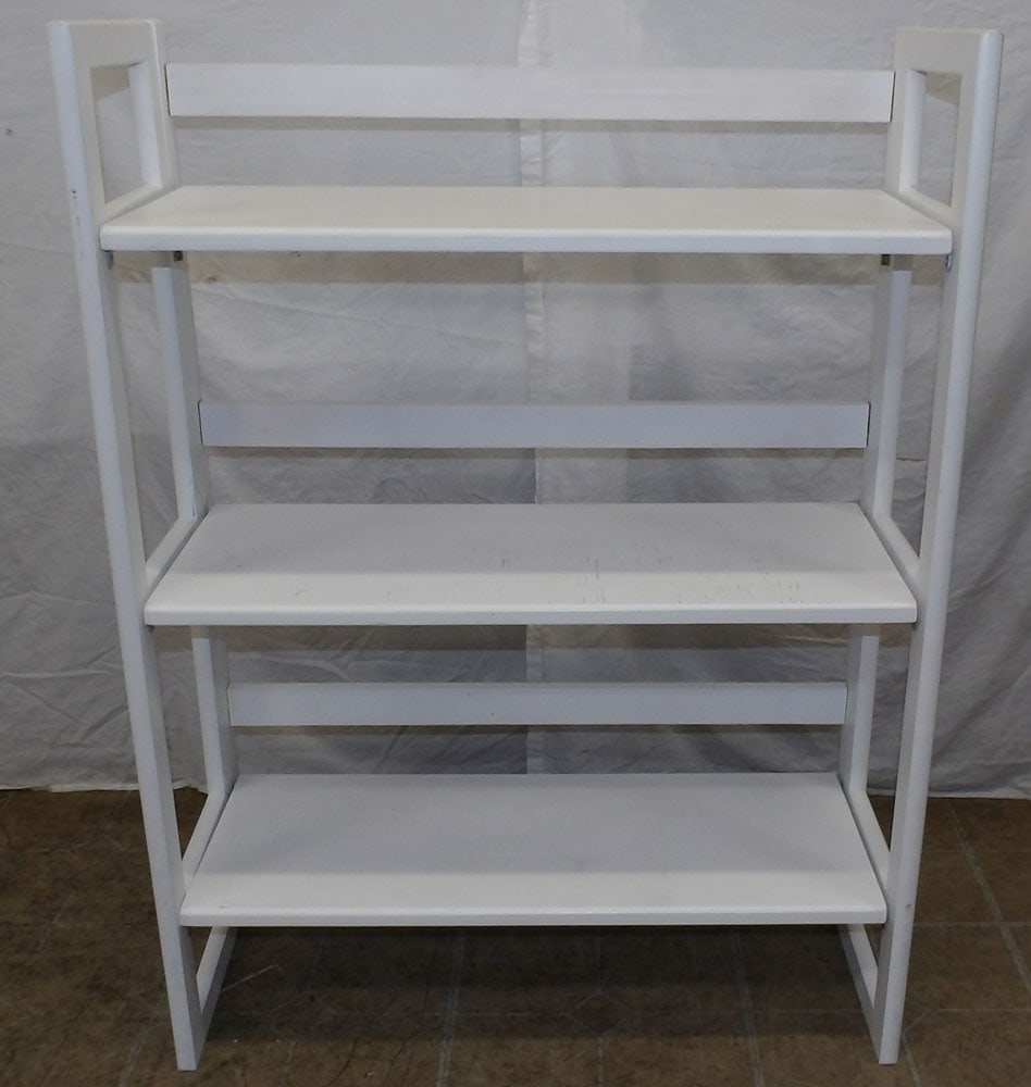 painted wood folding shelf  (1 of 4)