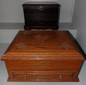 Two Jewelry Cabinets