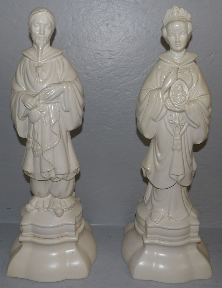 Pair of Oriental Porcelain Figures  (1 of 5)