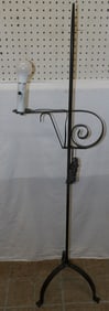 Painted Metal Floor Lamp
