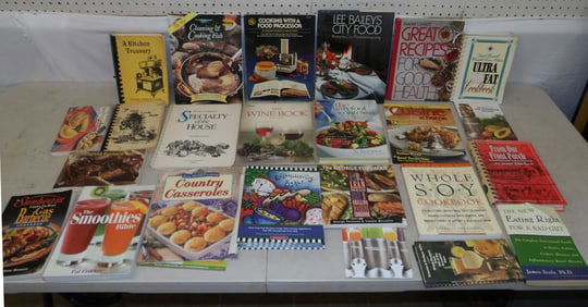 Lot of Cook Books