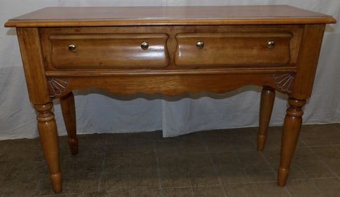 Mahogany & Pine Two Drawer Server