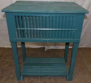 Painted Wood Stand