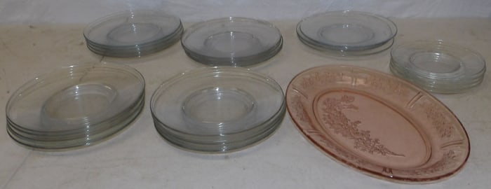 Lot of Glass Items