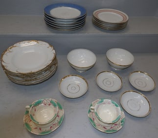 Lot of Antique Porcelain Items