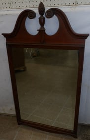 Cherry Framed Mirror