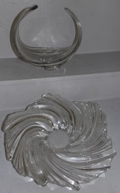 Two Crystal Bowls