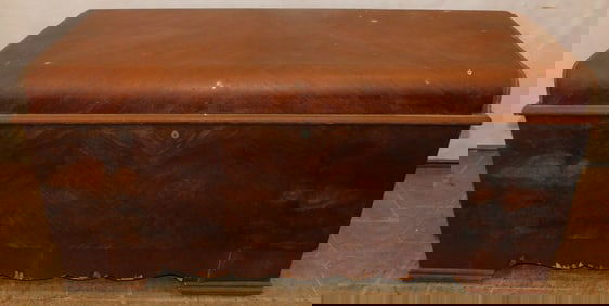 Walnut & Cedar Lined Blanket Chest