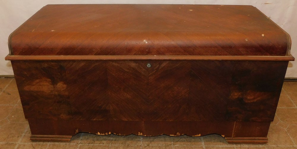 Walnut & Cedar Lined Blanket Chest (1 of 7)