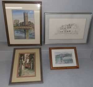Lot of Framed Prints