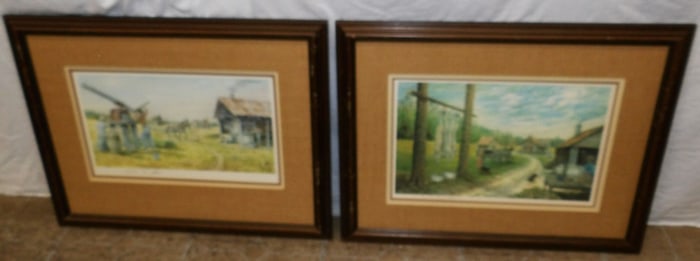 Two Framed Prints