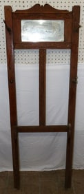 Antique Oak Framed Mirror