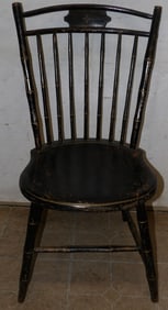 Antique Painted Windsor Side Chair