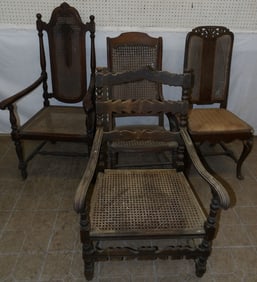 Lot of Four Antique Chairs
