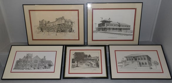 Lot of Framed Prints