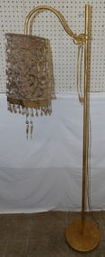 Painted Metal Floor Lamp