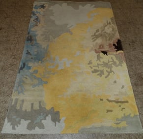 3' 7" x 5' 6" Hand Made Rug