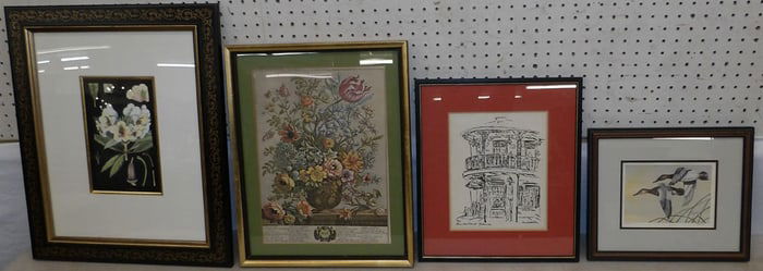 Lot of Framed Prints