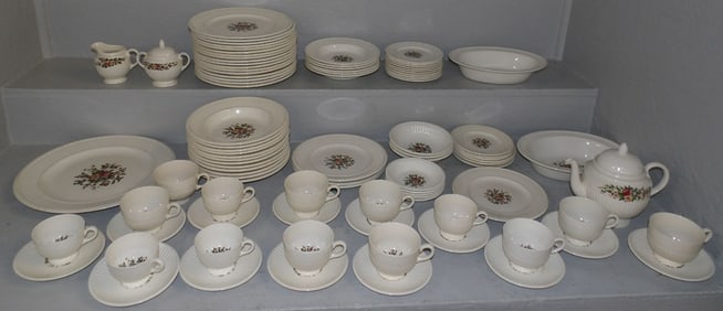 83 Pieces of Wedgwood Porcelain, 'Conway'