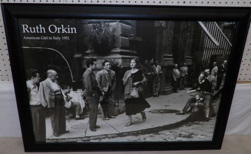 framed poster: framed poster. 28 1/4" x 40 1/2" ALL DESCRIPTIONS AND ANY CONDITION STATEMENT GIVEN BY LANGSTON AUCTION GALLERY ARE STRICTLY OPINIONS AND LANGSTON'S SHALL HAVE NO RESPONSIBILITY FOR ERRORS OR OMISSION