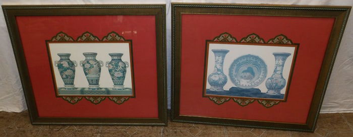 2 framed prints