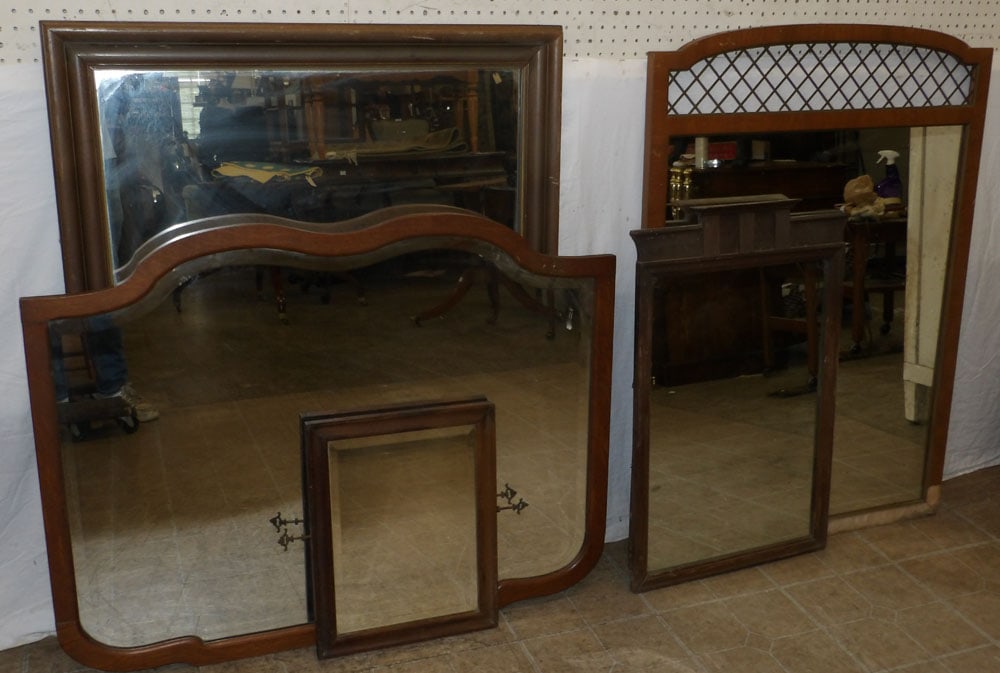 lot of framed mirrors (1 of 4)
