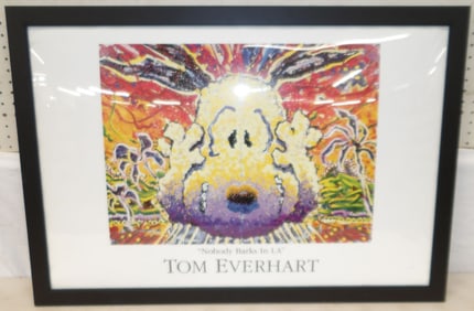 framed poster