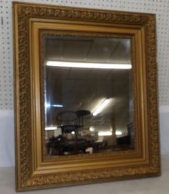 antique gilded frame mirror