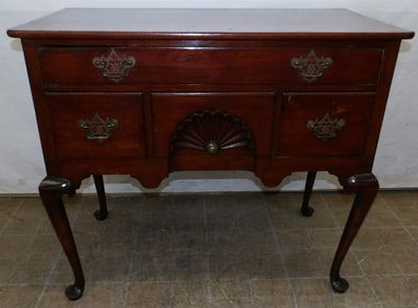 19th Century Mahogany Queen Anne Lowboy