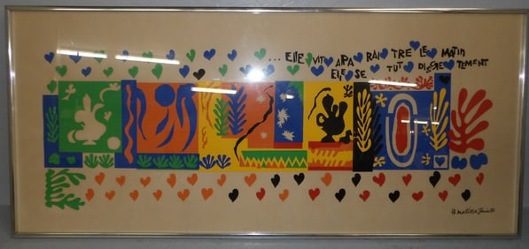 The Thousand & One Nights Colored Print by Henri Matisse