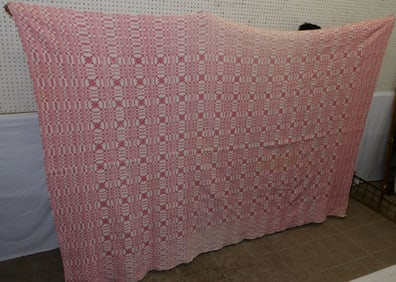 Hand Woven Coverlet