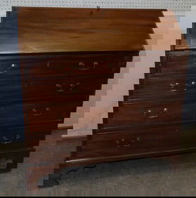 19th Century Mahogany Slant Front Desk