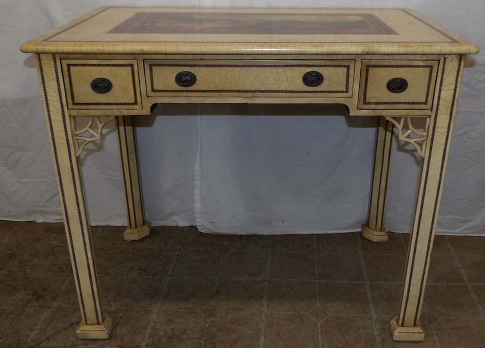 Paint Decorated Ladies Writing Table  (1 of 15)